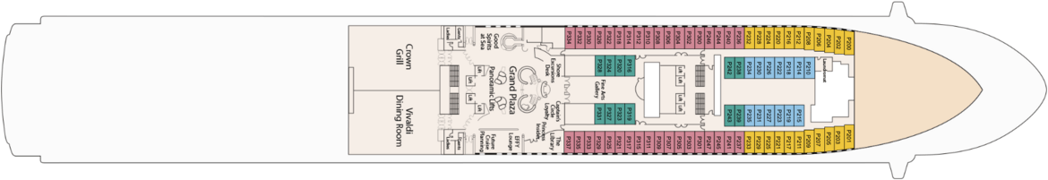 Princess Cruises Diamond Princess Deck 5 - Plaza.png